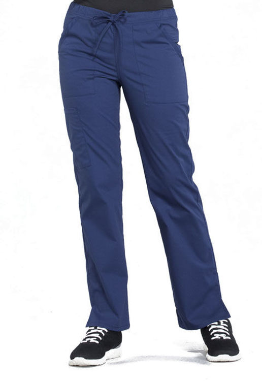 Picture of WW160 - Mid Rise Straight Leg Drawstring Pant