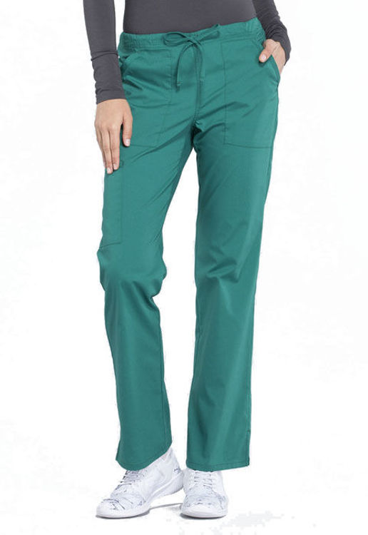 Picture of WW160 - Mid Rise Straight Leg Drawstring Pant