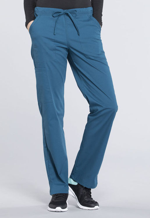 Picture of WW160 - Mid Rise Straight Leg Drawstring Pant
