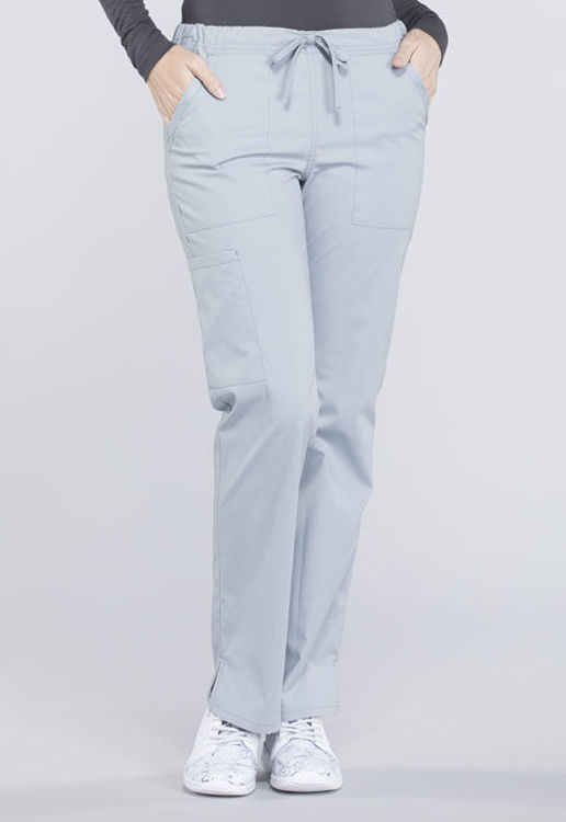 Picture of WW160 - Mid Rise Straight Leg Drawstring Pant