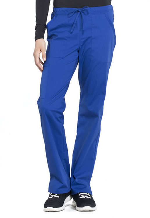 Picture of WW160 - Mid Rise Straight Leg Drawstring Pant
