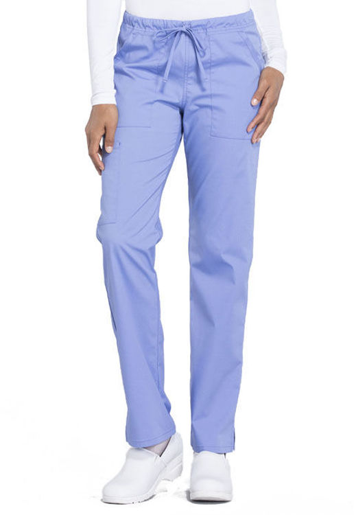 Picture of WW160 - Mid Rise Straight Leg Drawstring Pant