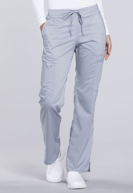 Picture of WW120 - Mid Rise Moderate Flare Drawstring Pant