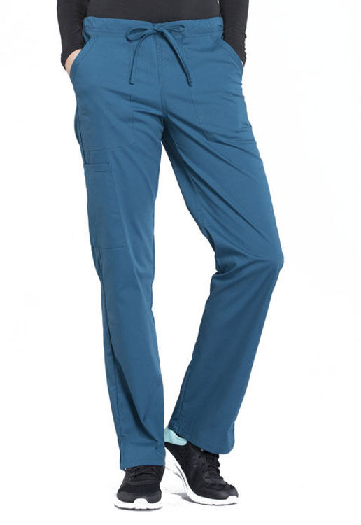 Picture of WW160 - Mid Rise Straight Leg Drawstring Pant