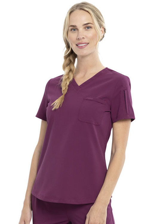 Picture of CK788 - Tuckable V-Neck Top