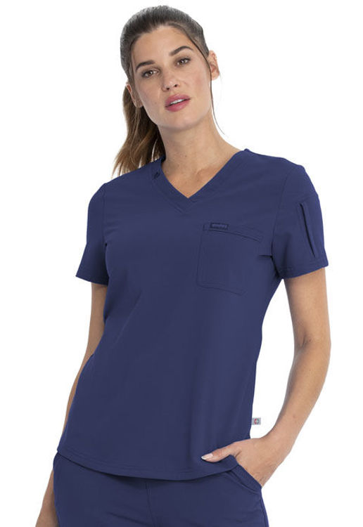 Picture of CK788 - Tuckable V-Neck Top