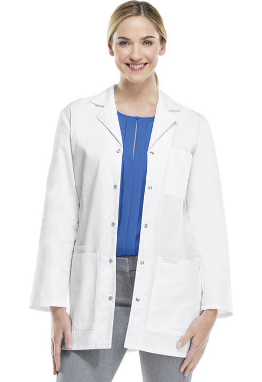 Picture of 1369 - 32"  Snap Front Lab Coat