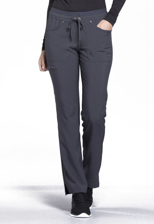 Picture of CK010 - Mid Rise Tapered Leg Drawstring Pants
