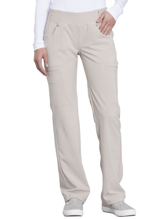 Picture of CK002 - Mid Rise Straight Leg Pull-on Pant