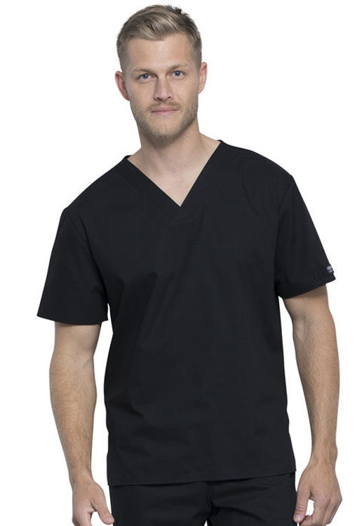 Picture of WW605 - Unisex Pocketless Tuckable V-Neck Top