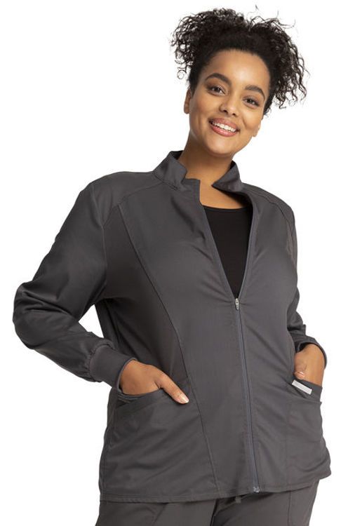 Picture of WW301 - Zip Front High-Low Jacket