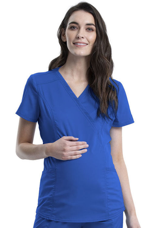 Picture of WW688 - Maternity Mock Wrap Top