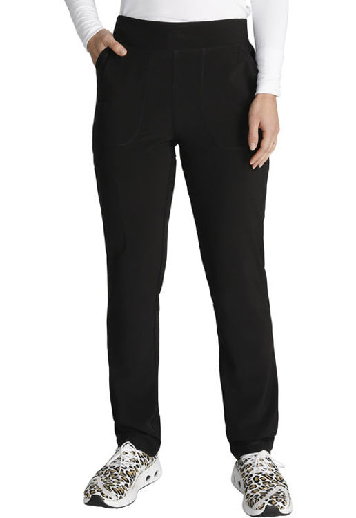 Picture of CK248 - Mid Rise Tapered Leg Pull-on Cargo Pant