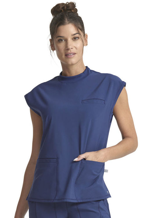Picture of CK742 - Mock Neck Top