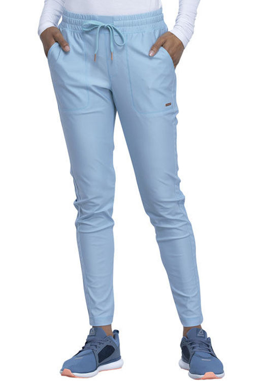 Picture of CK090 - Mid Rise Tapered Leg Drawstring Pant