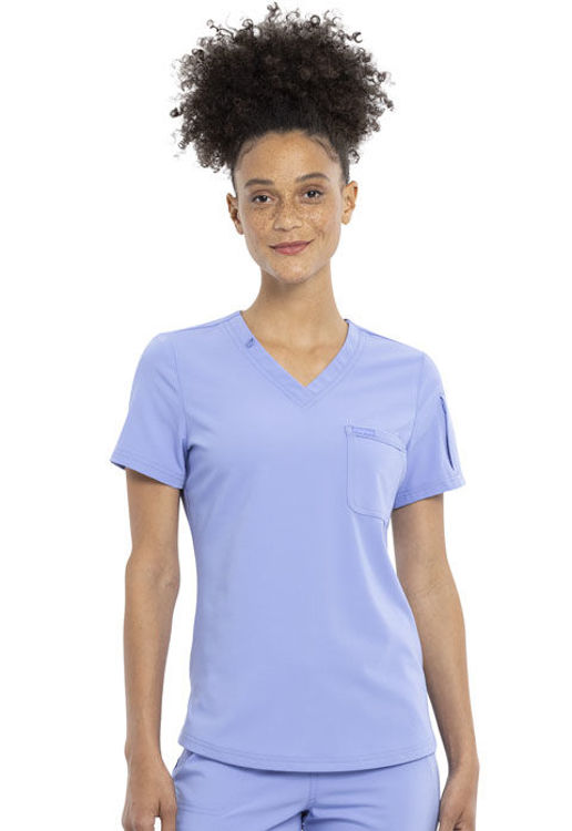 Picture of CK788 - Tuckable V-Neck Top
