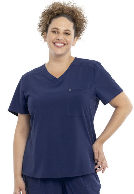 Picture of CKA690 - Tuckable V-Neck Top