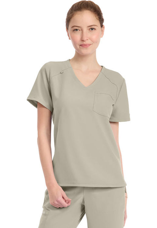 Picture of CK954 - Women's Tuck-in V-Neck Top