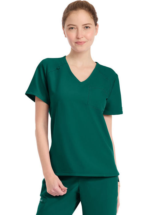 Picture of CK954 - Women's Tuck-in V-Neck Top