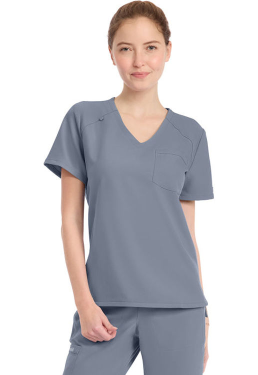 Picture of CK954 - Women's Tuck-in V-Neck Top