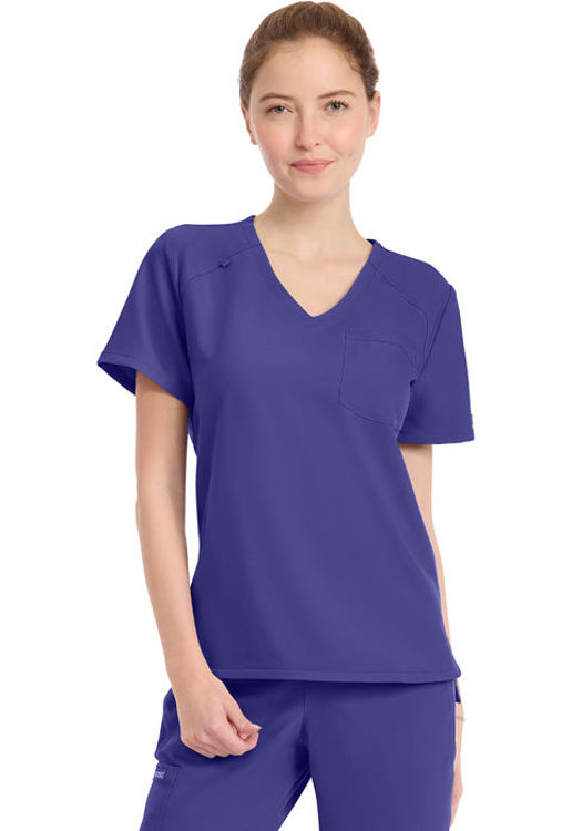 Picture of CK954 - Women's Tuck-in V-Neck Top