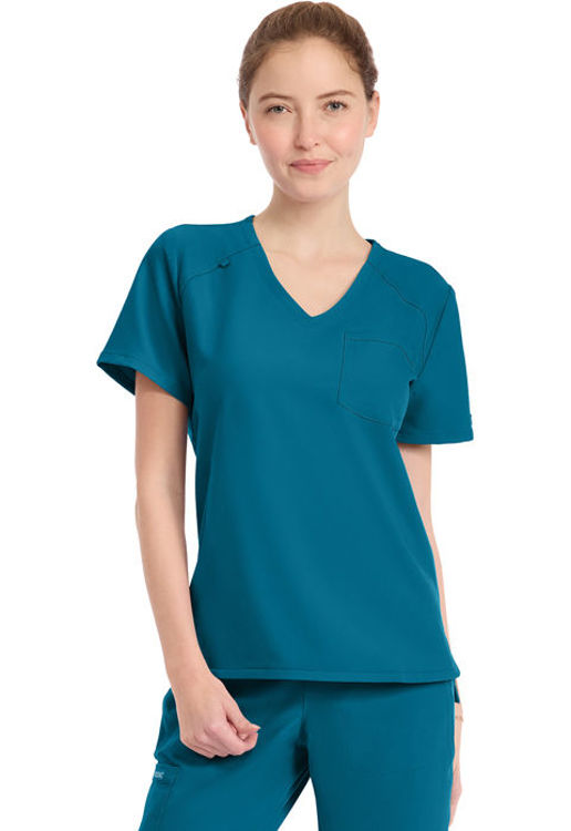 Picture of CK954 - Women's Tuck-in V-Neck Top