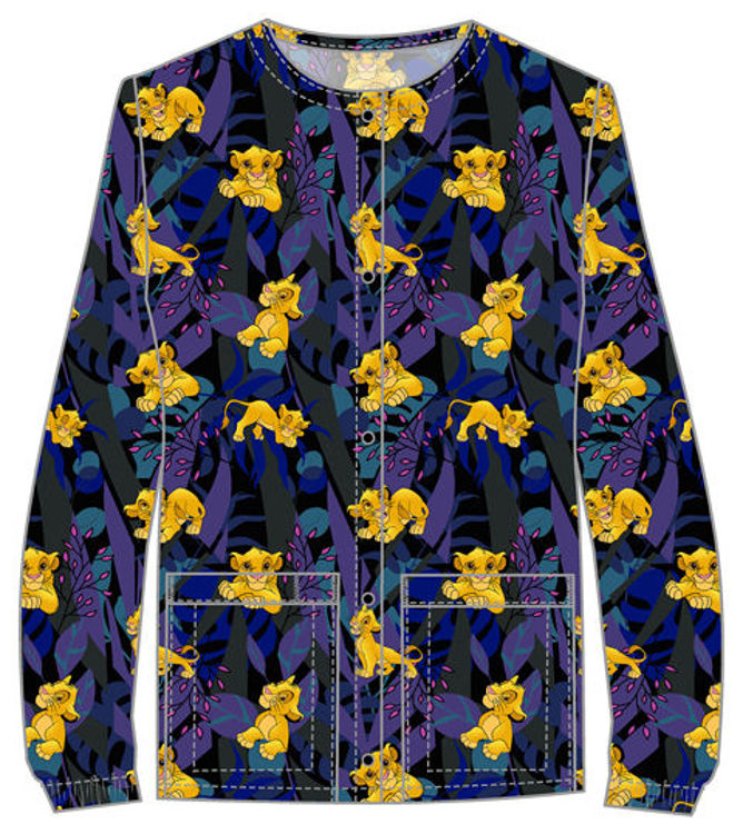 Picture of TF323 - Print Button Up Jacket