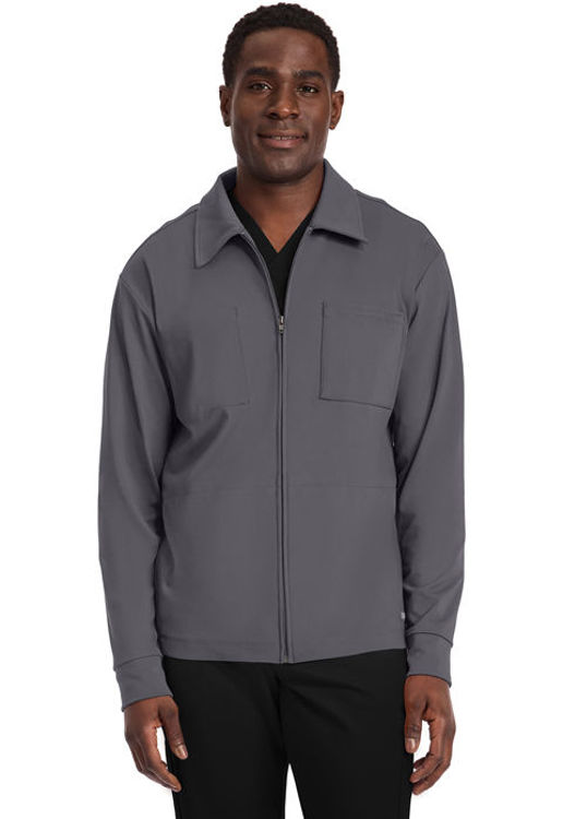 Picture of CK354 - Men's Zip-Up Warm-Up Jacket