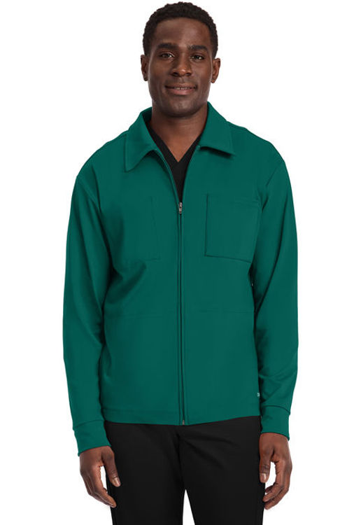 Picture of CK354 - Men's Zip-Up Warm-Up Jacket