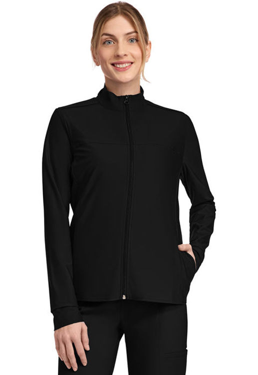 Picture of CK381 - Women's 3-Pocket Warm-up Jacket