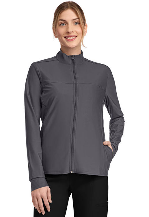 Picture of CK381 - Women's 3-Pocket Warm-up Jacket