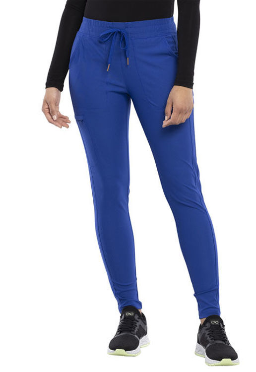 Picture of CK095 - Mid Rise Tapered Leg Drawstring Pant