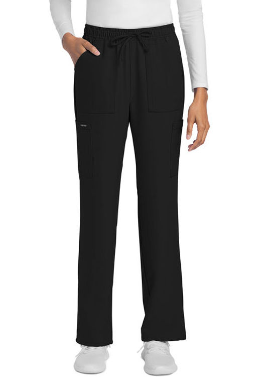 Picture of CK272 - Mid Rise Drawstring Trouser Cargo Pant