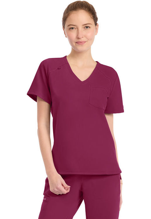 Picture of CK954 - Women's Tuck-in V-Neck Top
