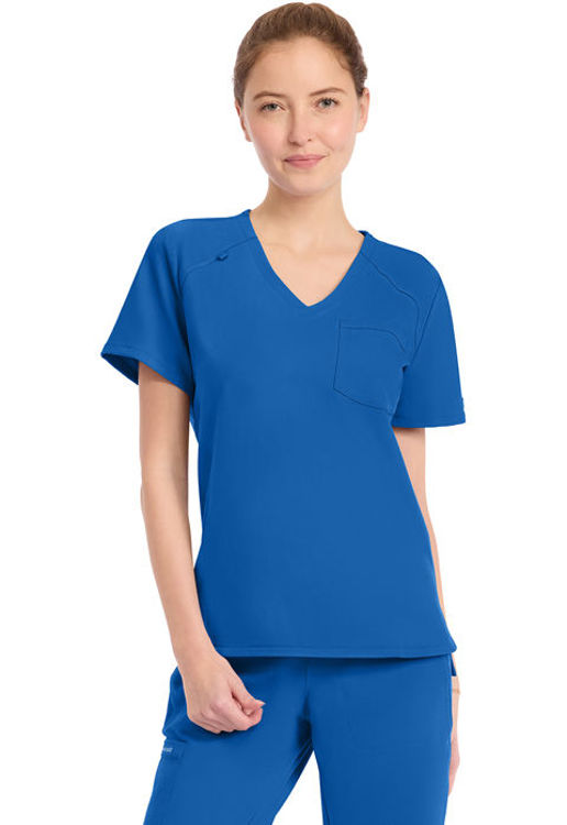 Picture of CK954 - Women's Tuck-in V-Neck Top