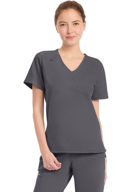 Picture of CK954 - Women's Tuck-in V-Neck Top