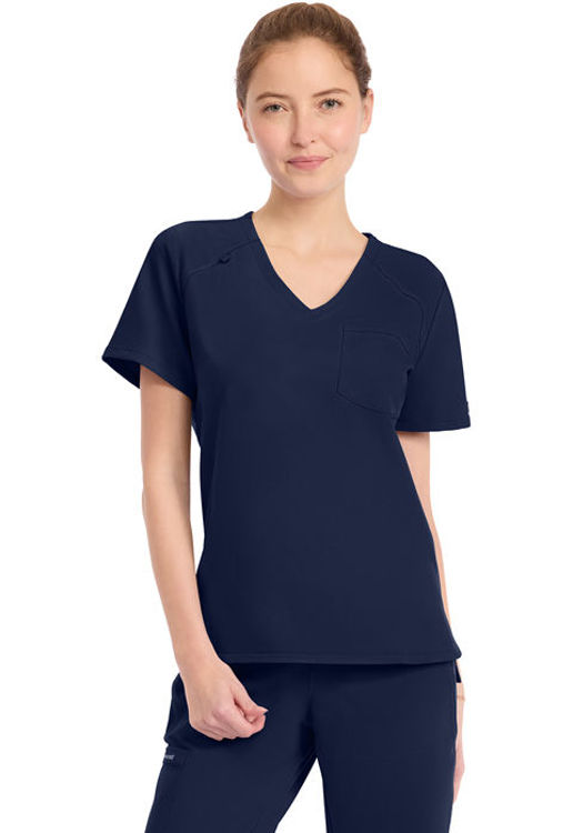 Picture of CK954 - Women's Tuck-in V-Neck Top