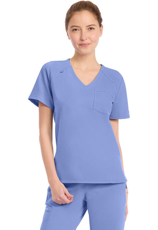 Picture of CK954 - Women's Tuck-in V-Neck Top