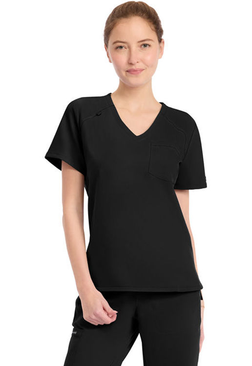 Picture of CK954 - Women's Tuck-in V-Neck Top