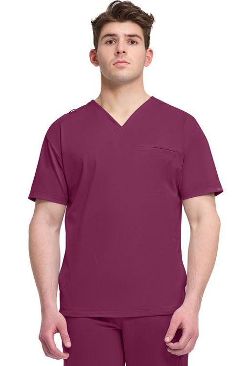 Picture of CK729 - Men's 3-Pocket V-Neck Top