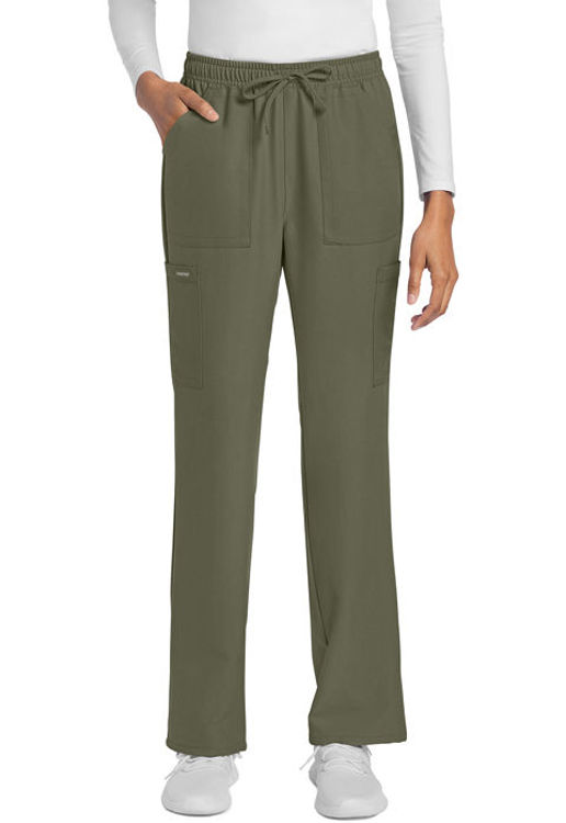 Picture of CK272 - Mid Rise Drawstring Trouser Cargo Pant
